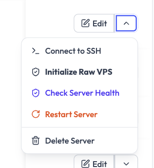 Server actions